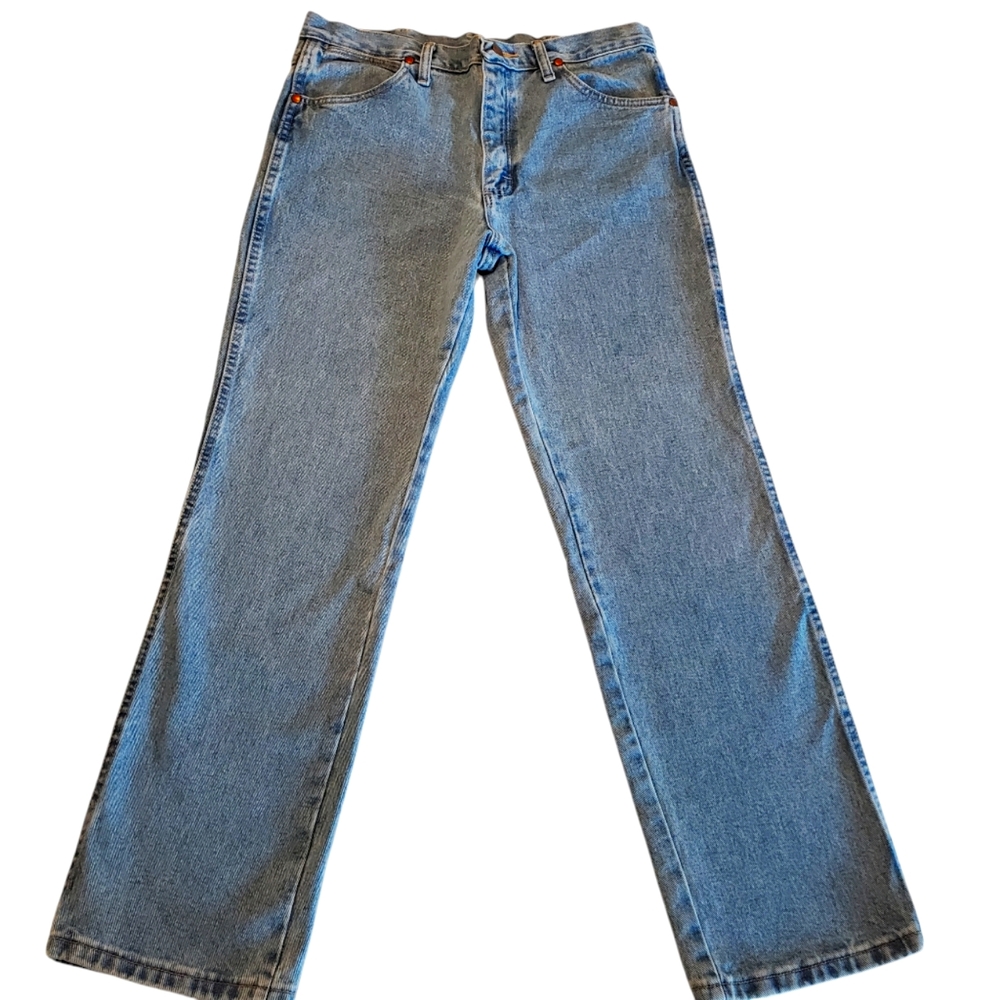 Wrangler Men's Jeans Straight Leg Western Rodeo Size 32x30 (Actual 33x30)